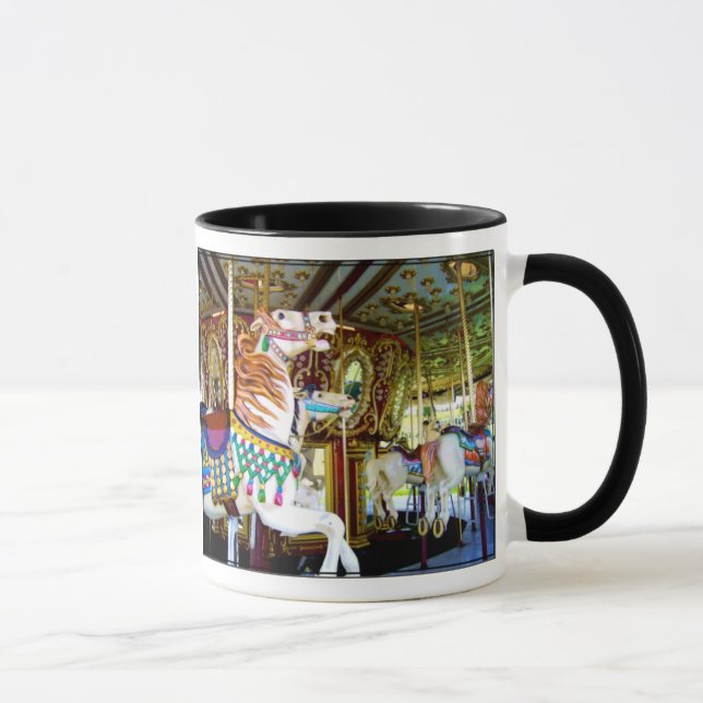 CAROUSEL ~ Tasse aus Mattiertem Glas (Rechts)