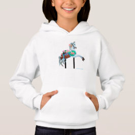 "CAROUSEL WHITE HOODIE" HOODIE