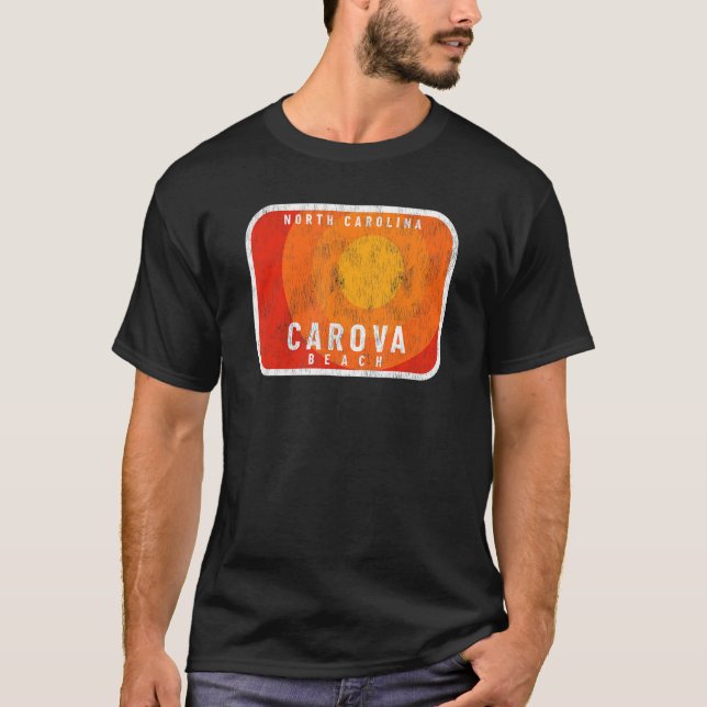 Carova Beach, NC Sommerurlaub Hot Sunshi T-Shirt (Vorderseite)