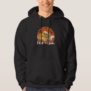 Carp E Diem Aquarist Koi Fish Aquarium Hoodie