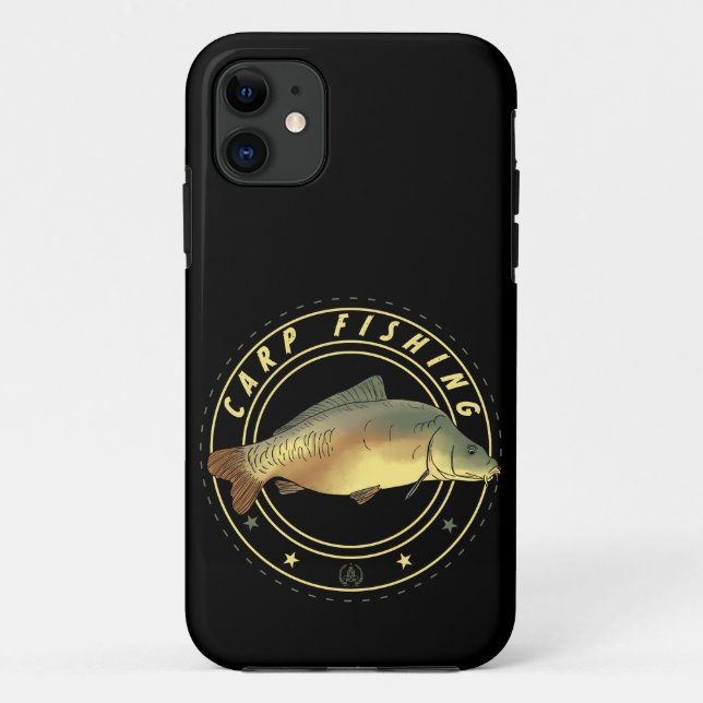 Carp Fisherman Angler Carp Fishing Lover Case-Mate iPhone Hülle (Rückseite)