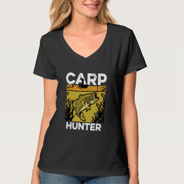 Carp Hunter Custom Inspector T-Shirt (Vorderseite)
