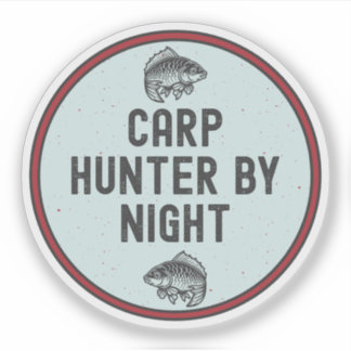 Carp Hunter Night Bowfish Aufkleber
