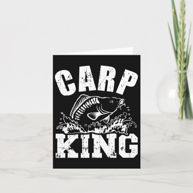 Carp King Fishing Karte (Vorderseite)