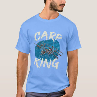 Carp King Rod Pod on Water for FishermanCarp Fishi T-Shirt