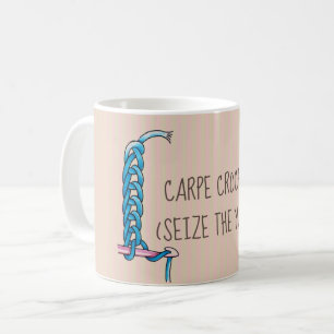 Carpe Crochet Funny Kaffeetasse