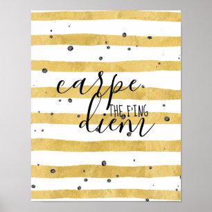 Carpe das f'ing Diem Plakat