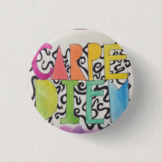 Carpe Diem Button (Vorderseite)
