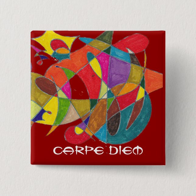 Carpe Diem Button (Vorderseite)