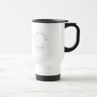 Carpe Diem D1075W Circle Loge Grafik Coffe Tasse