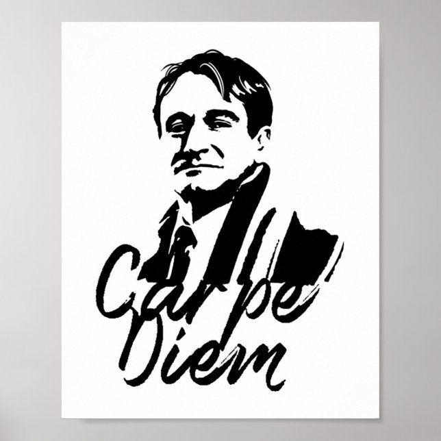 Carpe Diem Dead Poets Society Poster (Vorne)
