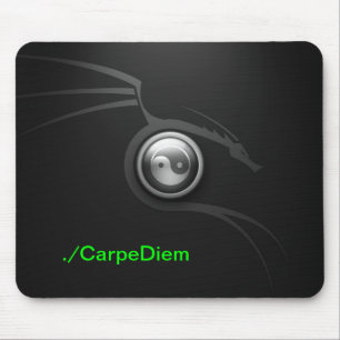 Carpe Diem Drache-Thema mouspad Mousepad