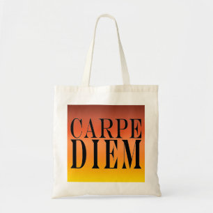 Carpe Diem ergreifen das Tageslateinische Tragetasche