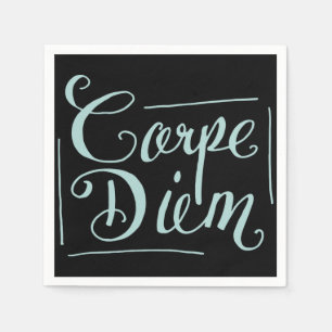 Carpe Diem Extravagant Serviette