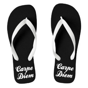 Carpe Diem Flip Flops