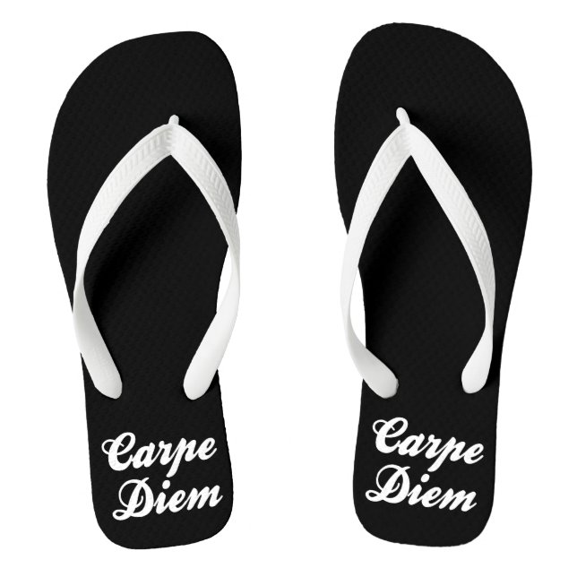 Carpe Diem Flip Flops (Fußbett)
