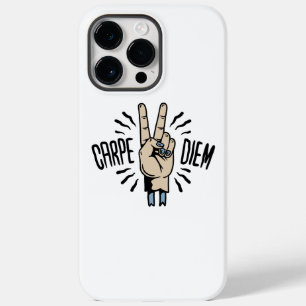 Carpe Diem Funny Retro Motivierend Zitat Case-Mate iPhone 14 Pro Max Hülle