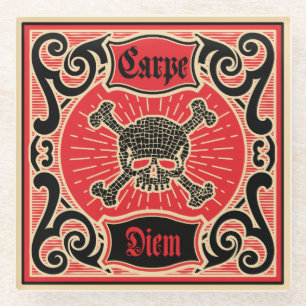Carpe Diem Glasuntersetzer