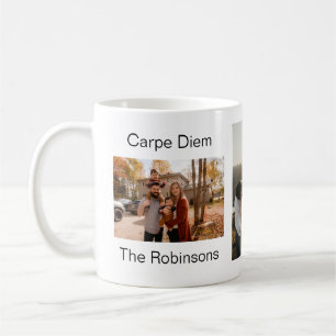 Carpe Diem Inspiration Familienzusammenstellung Kaffeetasse