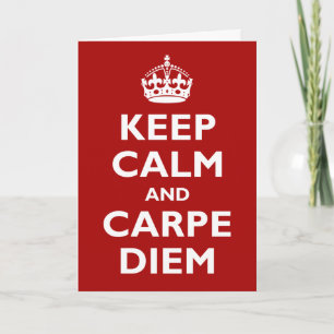 Carpe Diem! Karte