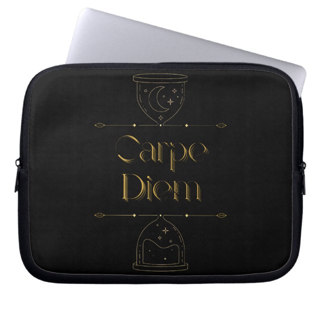 Carpe diem laptopschutzhülle (Vorderseite)
