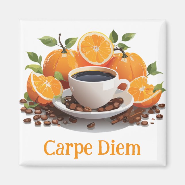 Carpe-Diem-Magnet Magnet (Vorne)