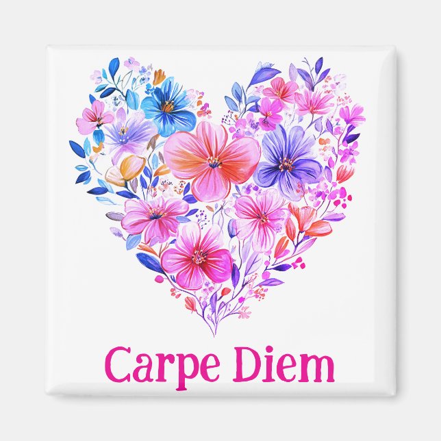 Carpe-Diem-Magnet Magnet (Vorne)