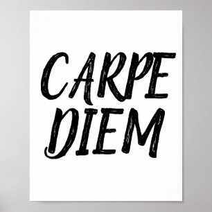 CARPE DIEM Motivierend Poster