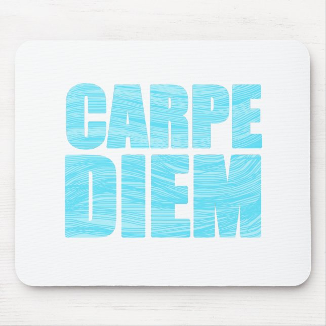 Carpe Diem Mouse Pad Mousepad (Vorne)