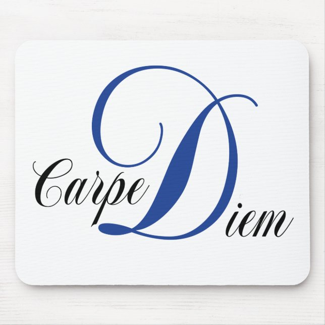 Carpe Diem Mousepad (Vorne)