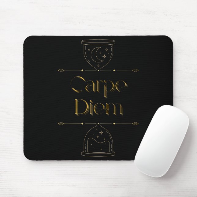 Carpe diem mousepad (Mit Mouse)