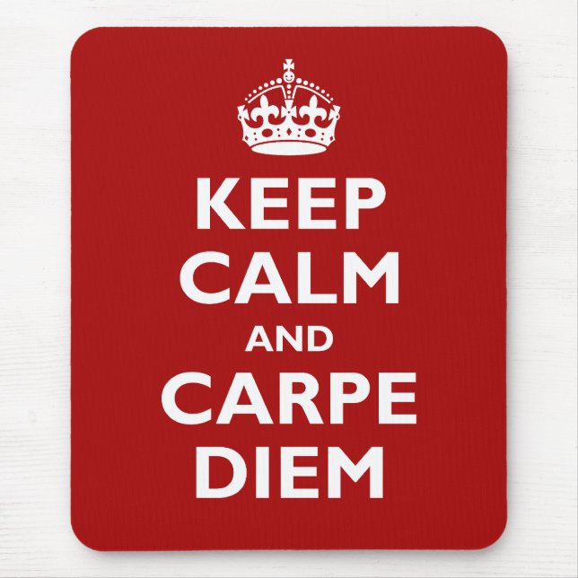 Carpe Diem! Mousepad (Vorne)