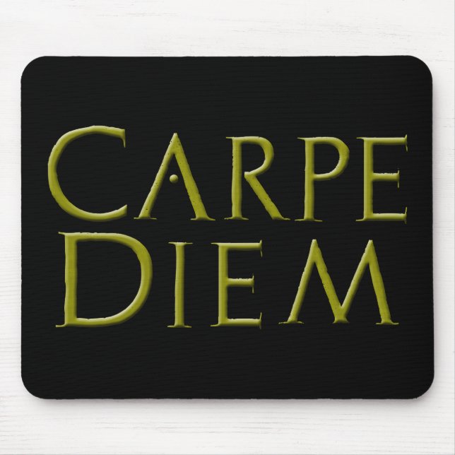 Carpe Diem Mousepad (Vorne)