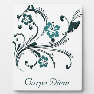 Carpe Diem Plaque Fotoplatte