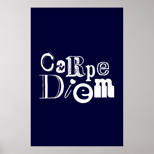 Carpe Diem Poster (Vorne)