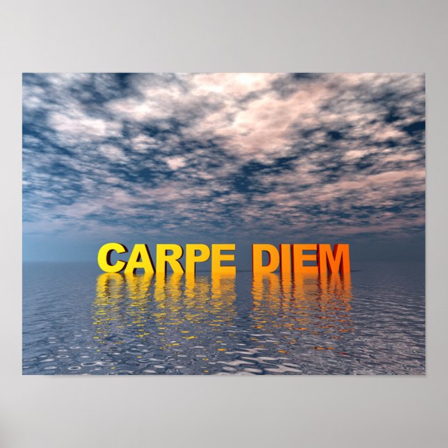 Carpe Diem Poster (Vorne)