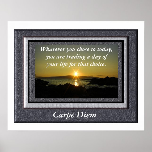 Carpe Diem - Poster (Vorne)