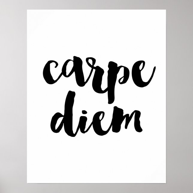 Carpe Diem Poster (Vorne)