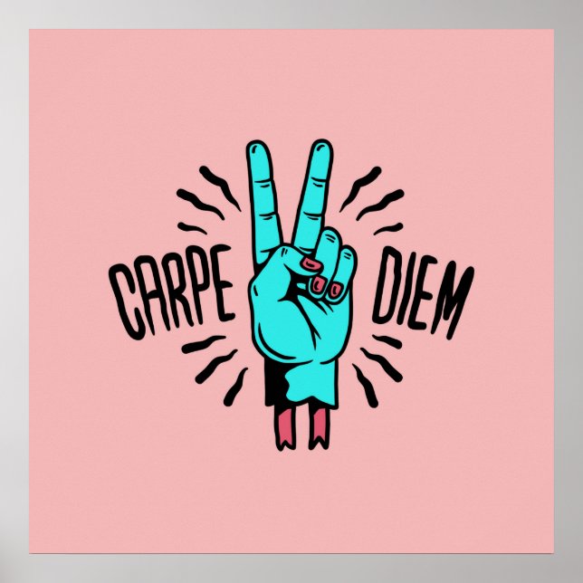 Carpe Diem Poster (Vorne)