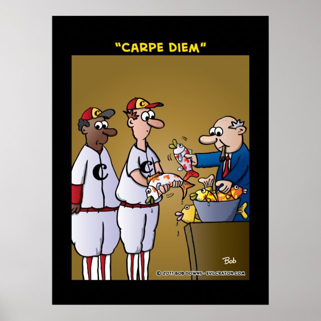‚Carpe Diem‘ Poster (Vorne)