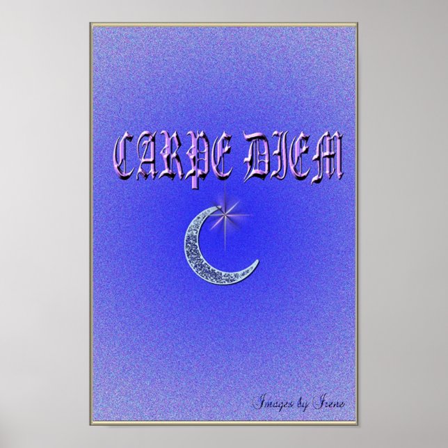 Carpe Diem Poster (Vorne)