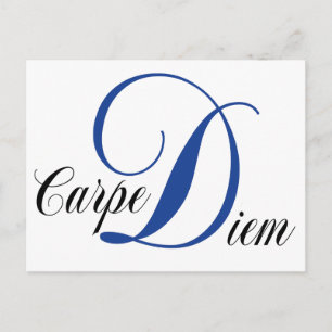 Carpe Diem Postkarte