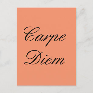 Carpe Diem Postkarte