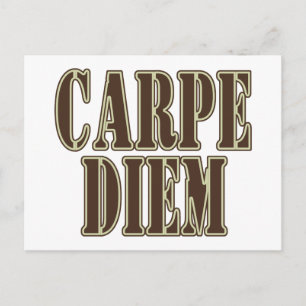 Carpe Diem Postkarte