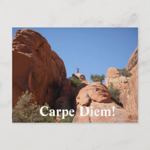 Carpe Diem! Postkarte