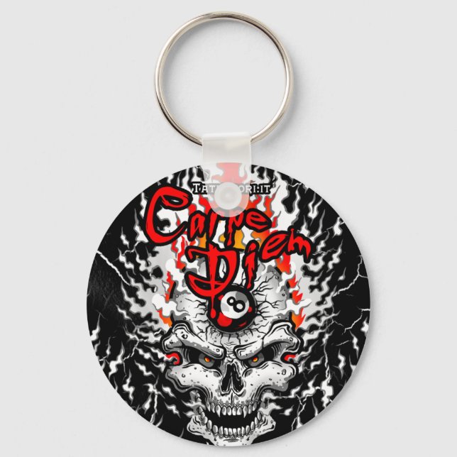 Carpe Diem Schlüsselanhänger (Vorderseite)