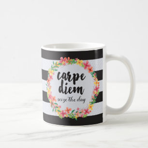 Carpe Diem / Seien Sie am Tagesangebot Kaffeetasse