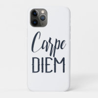 Carpe Diem Seize der Tag schwarz Typ