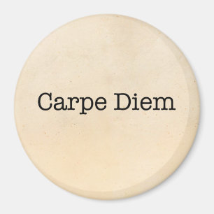 Carpe Diem Seize the Day Quote - Quotes Magnet