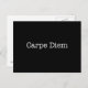 Carpe Diem Seize the Day Quote - Quotes Postkarte (Vorne/Hinten)